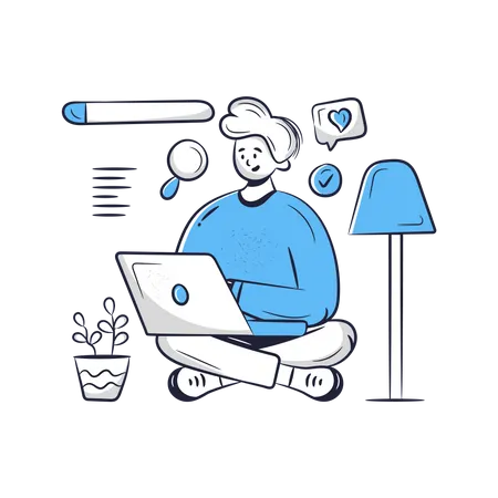 Illustration welcoming new users to the engineering workspace